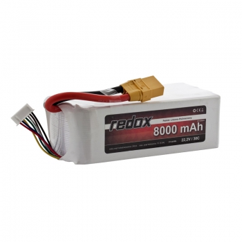 Redox 8000mAh 22,2V 30C - LiPo-Pack